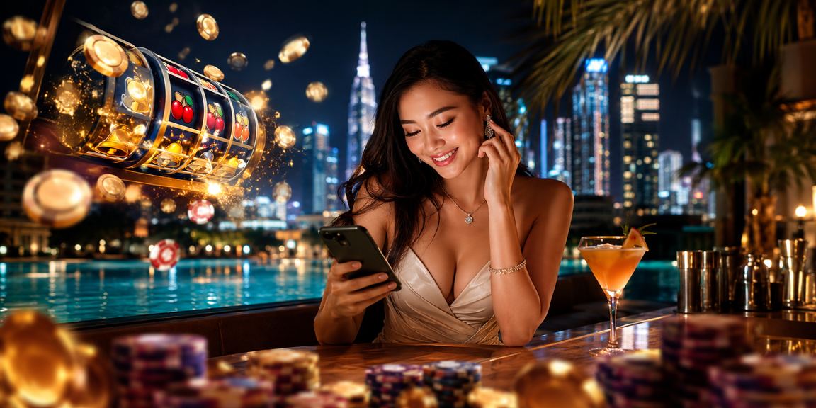 Người dùng trải nghiệm slot game trên thiết bị di động tại TP.HCM, an toàn bảo mật